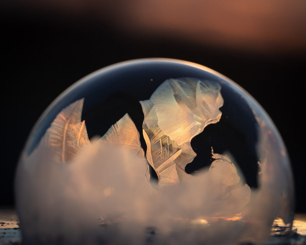 Frozen Bubbles